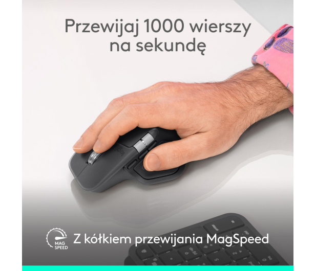 Logitech MX Master 4 Grafit - 1365779 - zdjęcie 5